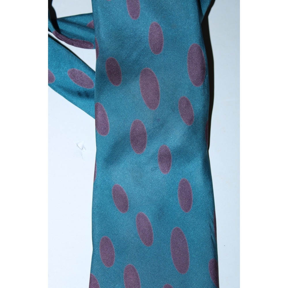 Pierre Balmain Men's Multicolor Lot of 2 Vintage Silk Ties - Picture 9 of 9